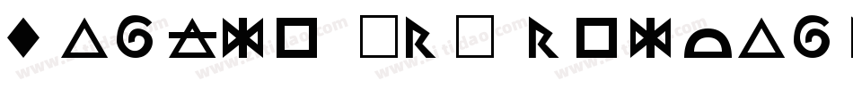 Flange (R) Regular字体转换